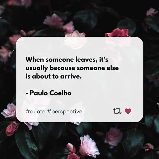 Breakup quote to get over him, heal and move on