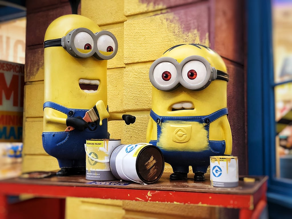 Cartoon character : minions