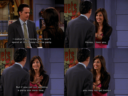 Monica from Friends meme